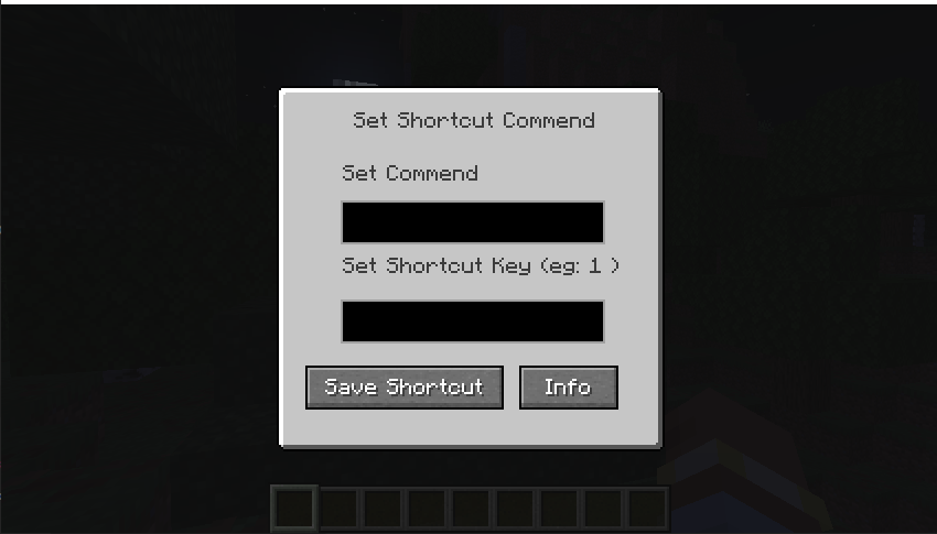 QuickCmd In-Game GUI Interface